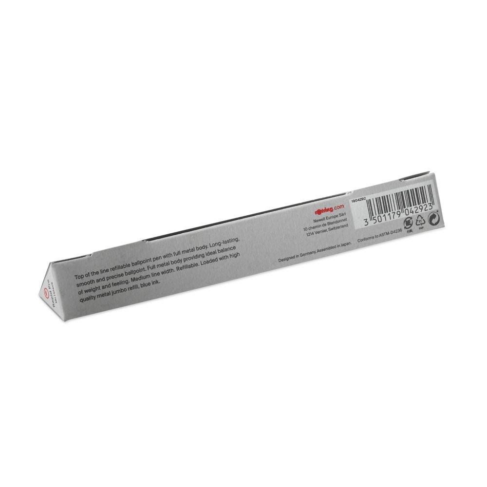 Шариковая ручка Rotring Rapid Pro, Японская, Черная, 1904-292 [Оригинальный продукт]