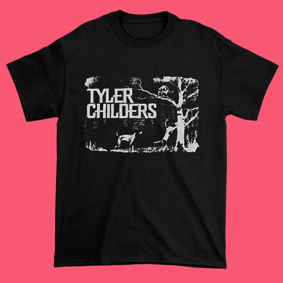Мужская черная футболка с коротким рукавом Tyler Childers S-234XL