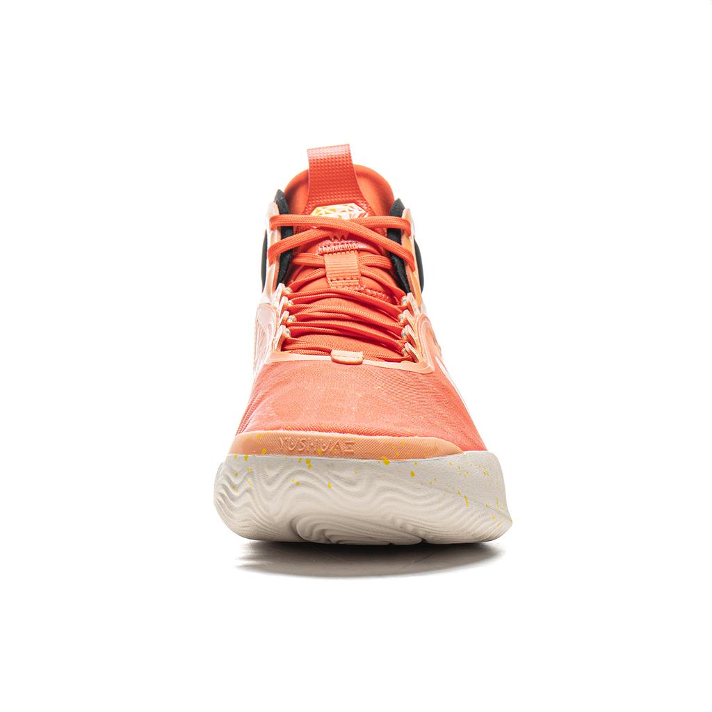 Баскетбольные кроссовки Li Ning Yushuai 19 с карбоновым сердечником, мужские, средняя посадка, оранжевые ABAV057-4