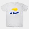 Модная брендовая футболка Летняя футболка Для мужчин Логотип US Open Футболка унисекс повседневная с коротким рукавом забавный принт топы пляжные футболки