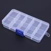Detachable Transparent Storage Case Fishing Box Storage Box 10 Compartments Fishing Tackle Box