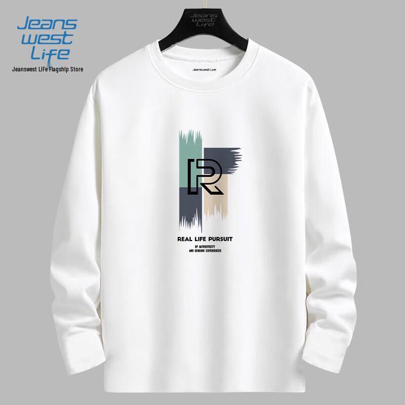Универсальные мужские футболки с круглым вырезом JEANSWEST LIFE