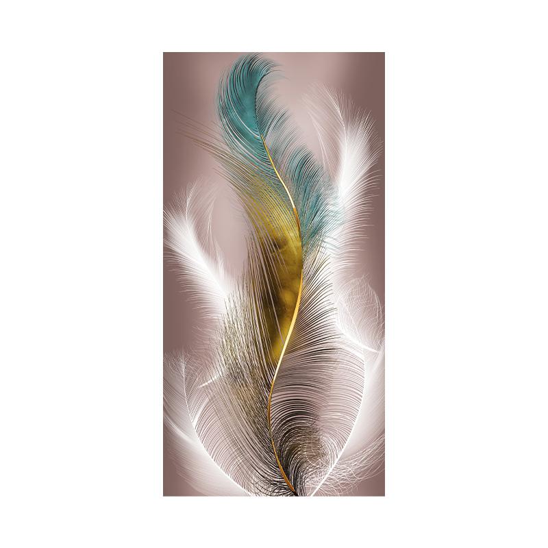 Цифровая печать, современное искусство, креативное перо, абстрактное украшение дома, живопись, настенная живопись, фон, украшение стены