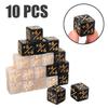 10 шт. 16 мм 6-гранные кубики-счетчики +1/-1 Кубики Детская игрушка Кубики для счета Для MTG Magic The Gathering Карточная игра Токен и Кубики лояльности