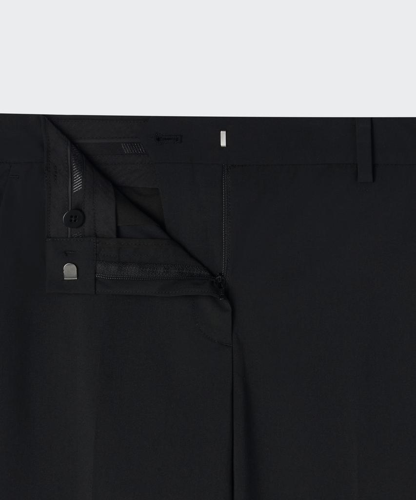 MUSINSA STANDARD WOMAN [Cooltandard] Women'S Low Rise Flare Slacks [Black]
