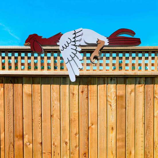 Украшение для куриного забора, статуя курицы на ферме, статуя животного из смолы для уличного использования, для домашнего садового забора, фермерского дворика