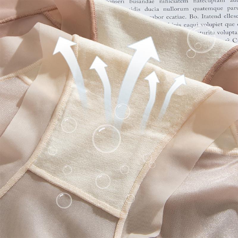 Женское бесшовное нижнее белье Ice Silk Hipster - невидимый эластичный вырез бикини