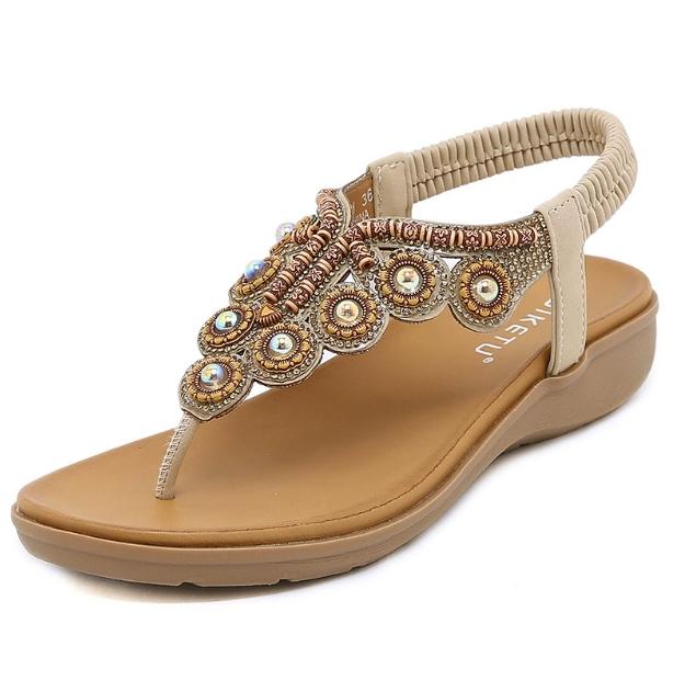 Модные высококачественные ретро-сандалии женские новые повседневные удобные сандалии на плоской подошве летняя обувь-гладиаторы