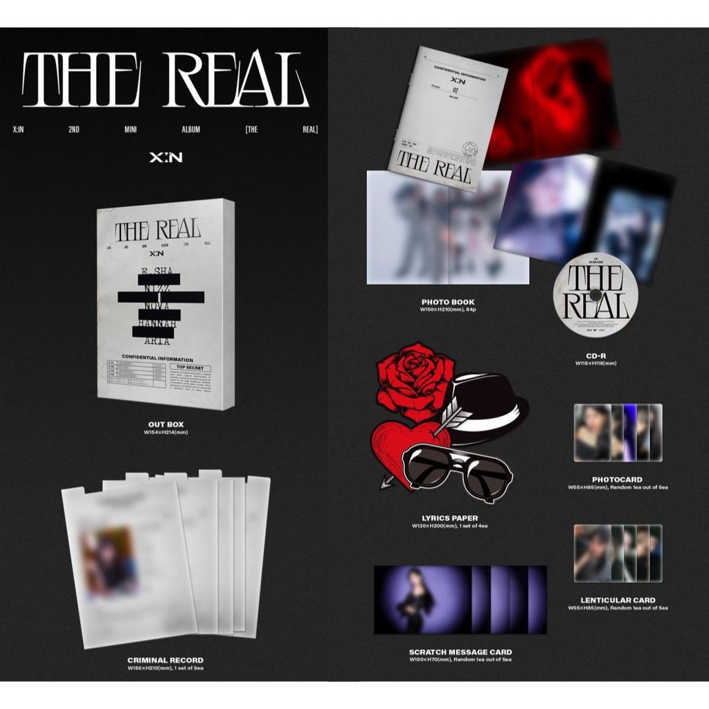X:IN THE REAL / 2nd Mini Album