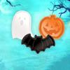3Pcs Realistic Spooky Pumpkin Snack Tray Plastic Halloween Cookie Tray  Candies Chocolates Nuts