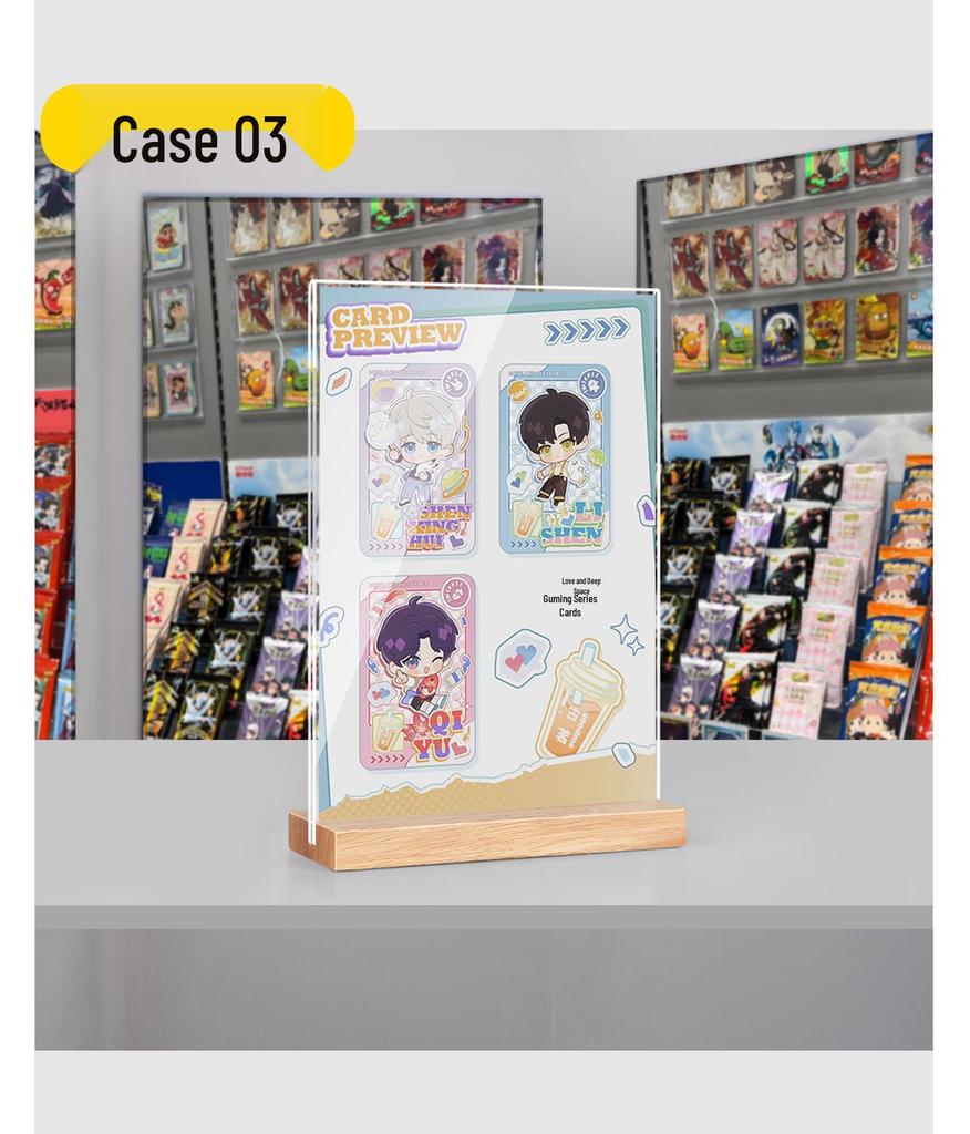 Acrylic A4 Menu Display Stand for Coffee & Milk Tea Shops