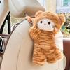 Animal Cat Car Napkin Holder Leopard Print Automobile Tissue Box Cartoon Tissue Box  Vehicle