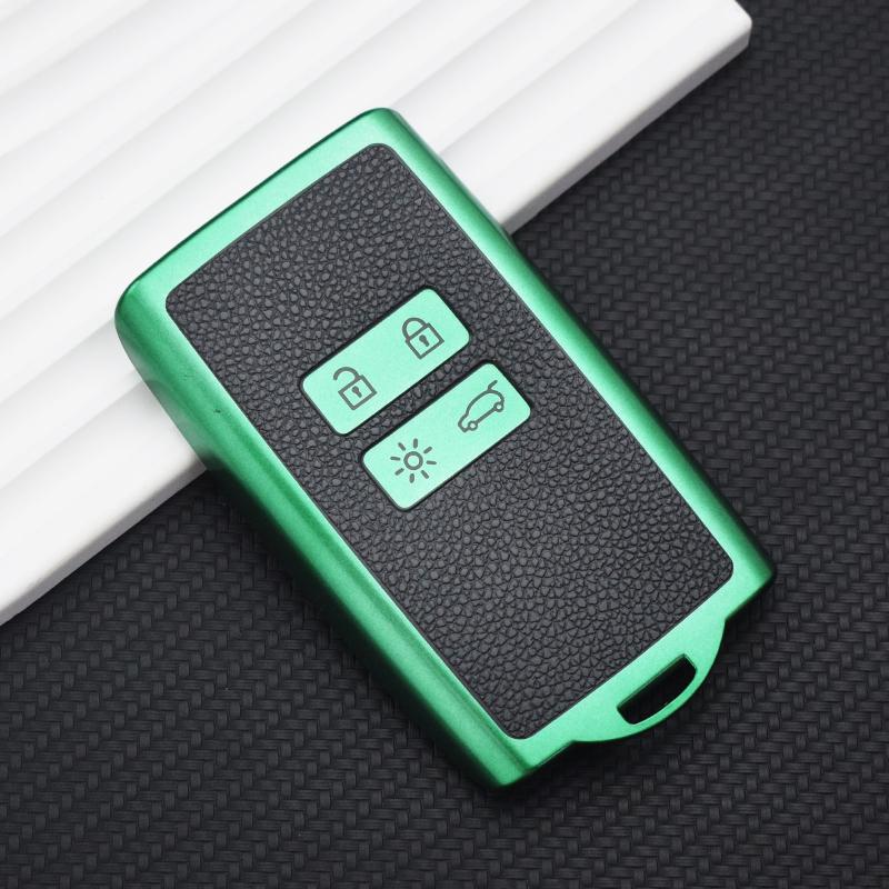 Кожаный чехол для дистанционного ключа автомобиля из ТПУ, чехол-брелок для Renault Koleos Kadjar Megane Clio Captur Talisman Espace Kangoo Sandero, аксессуары