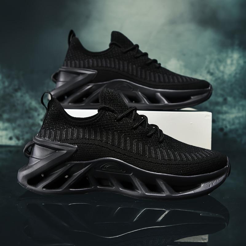 Дышащие трикотажные кроссовки для бега Легкие, нескользящие, с фиолетовым лезвием, подошва EVA | Для тенниса, спортзала, спорта и работы