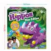 Hasbro Gaming Childrens Hungry Hippo Dinosaur Edition Настольная игра, популярная корейская игра