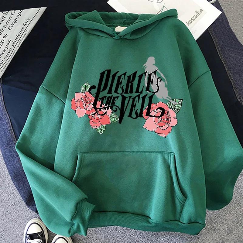 Худи Pierce The Veil Tour Худи с длинным рукавом для певца Унисекс Модная графическая одежда Мужская толстовка Одежда