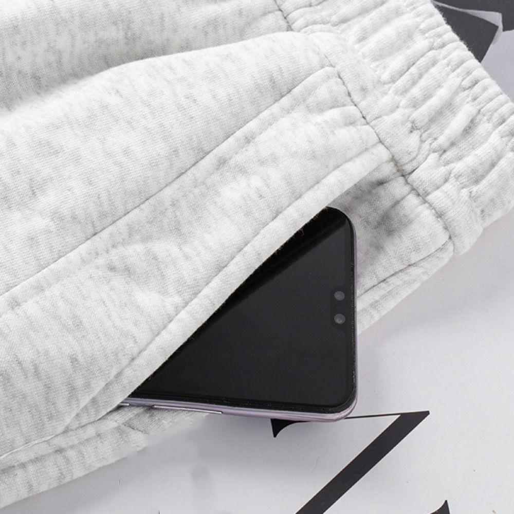 Drawstring Loose Sports Pants High Waist Casual Pants Women Comfortable Wide Leg Pants  Streatwear