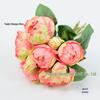 9-Head Rose Hand-Tied Bride's Bouquet for Wedding and Home Décor