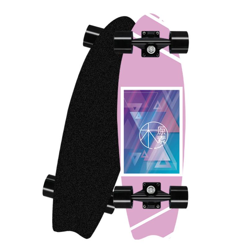 Профессиональный скейтборд для серфинга, кленовый скейтборд Single Rocker, круизер, скейтборд, лонгборд, детский спорт, уличный спортзал