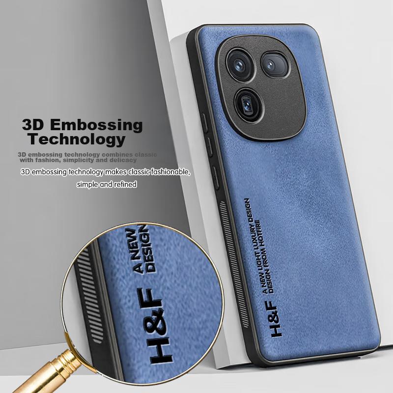 HotFire IQOO12 Phone Case, Vivo IQOO12 Protective Cover, Upgraded Skin-Like Matte Lens Full Protection Silicone Case - Smoke Gray