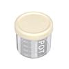 Transparent Grain Canister Kitchen Sealed Jar Food-Grade Airtight Storage Container Pantry Organizer for Snacks Dried Foods Tea