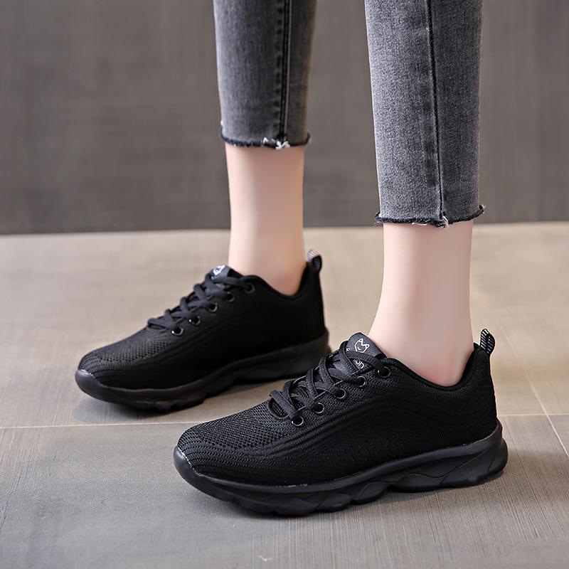 Женские легкие кроссовки для девочек, студентов, теннисные спортивные кроссовки для бега, повседневная женская обувь для прогулок и путешествий