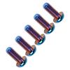 Титановые болты Ruifu M6x10 15 20 25 30 35 мм T30