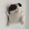 Dog Plush Pug Dog Octopus Sand Sculpture Puppy Cartoon Simulation Animal Model