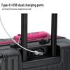 DULA D2088 20-дюймовая ручная кладь с подстаканником и USB-зарядкой