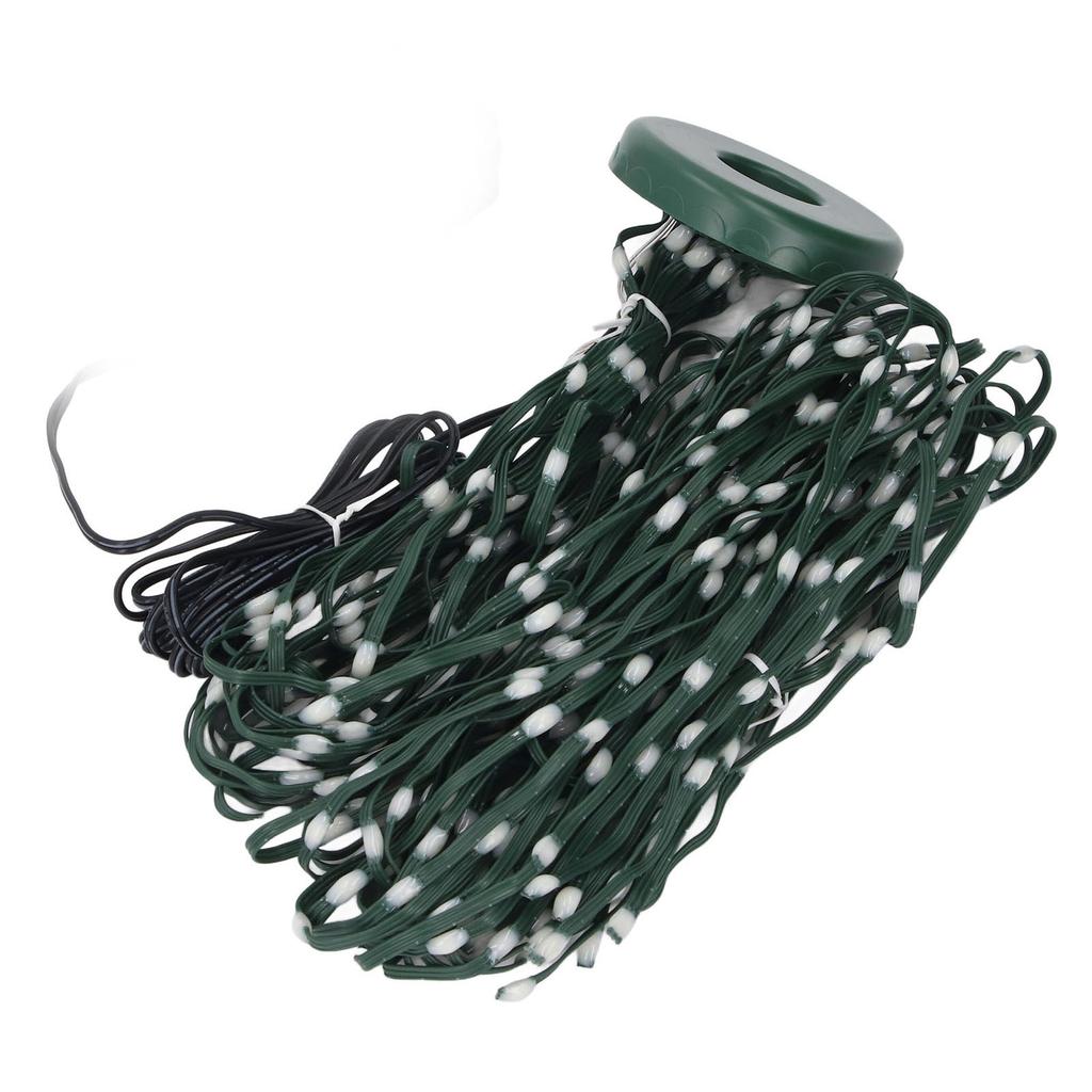 Рождественская елка гирлянда 400 светодиодов точечная матрица цветной декоративный светильник украшение с музыкой и таймером