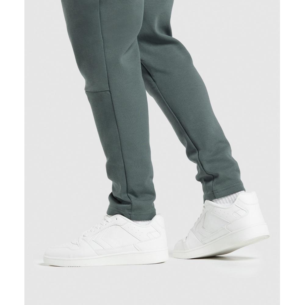 Gymshark Interlock Tech Joggers Slate Teal A1c3k Tbnh