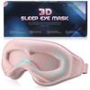 Hitchlike Sleeping Eye Mask, 3D Blindfold, Light Blocking, Breathable, Pressure-Free, Adjustable Size, Perfect for Meditation, Napping, Business Trips
