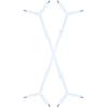 2Pcs Lengthen Sheet Bed Adjustable Suspenders Crisscross Band Straps Grippers Mattress Duvet Elastic
