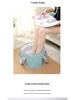 Portable Three-Dimensional Folding Foot Bath: Heat-Preserving, Tip-Resistant, Multifunctional Foot Soak Bucket for Travel and Home Use.