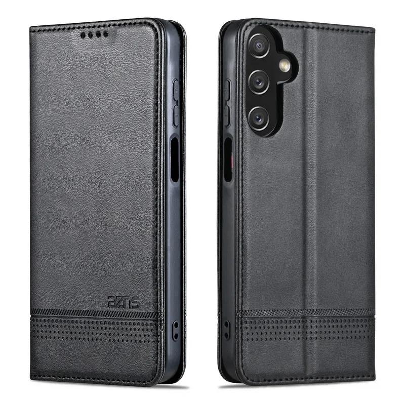 Magnetic Leather Wallet Case For Samsung Galaxy A07 A17 A06 A16 A26 A36 A56 A 05 S A15 A35 A55 A54 A34 A24 A73 A53 A33 A23 Cover