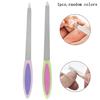 Double Sides Metal Nail File Buffer Grinding Rod Scrub Manicure Pedicure Tools