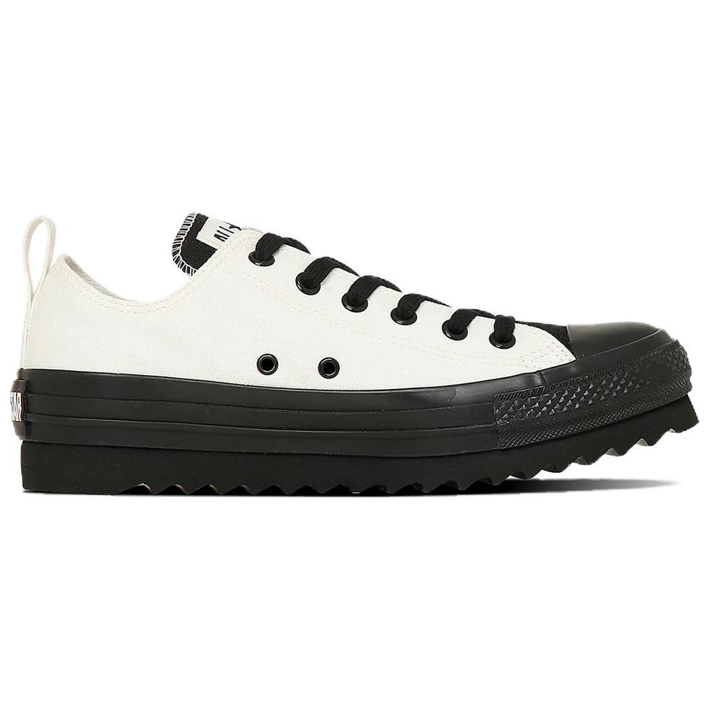 Converse All Star Sharksole WB OX Модные Универсальные Прочные Низкие Кеды из Канваса Унисекс Белые Черные 31313080