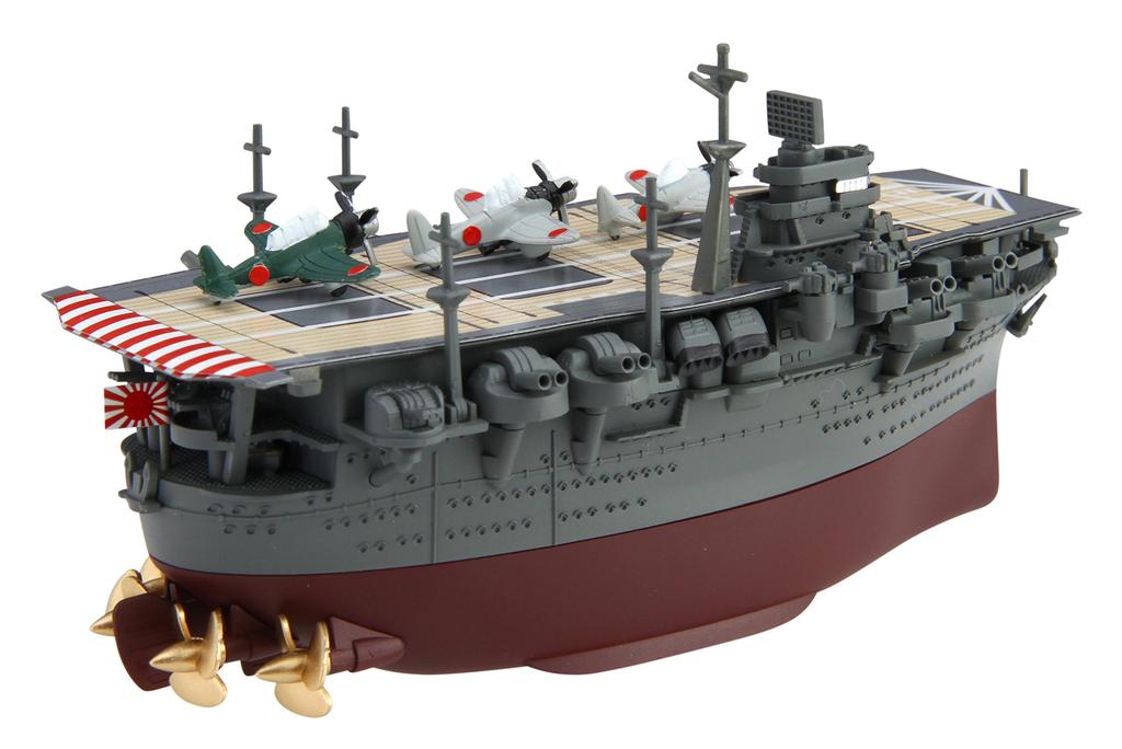 Fujimi Model Chibimaru Fleet Series Shokaku Total Length 11cm Plastic Model Chibimaru 12 No.12 Approx. Non-scale Pre-colored