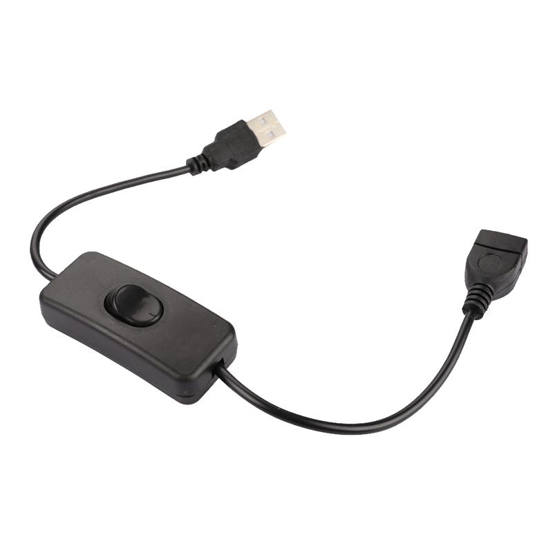 USB-кабель папа-мама с переключателем Вкл/Выкл, удлинитель, управление лампой