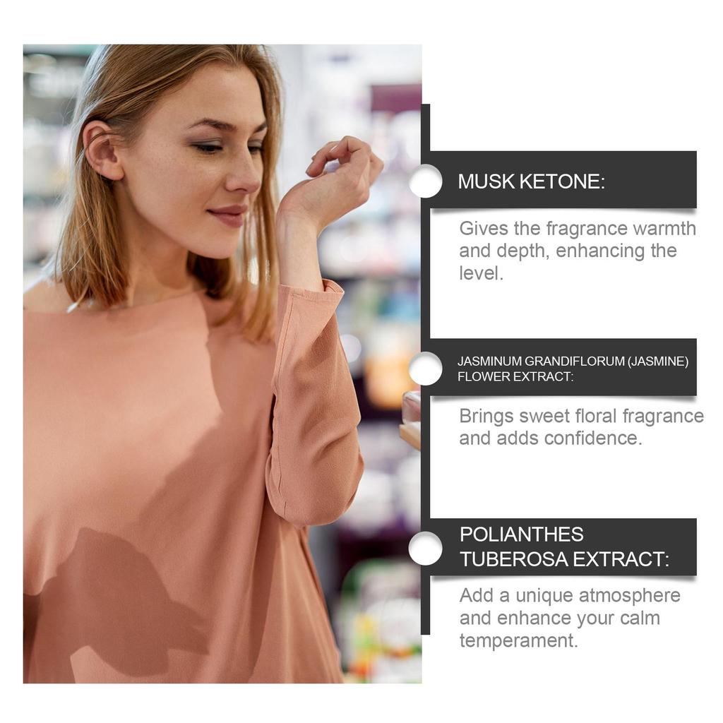 Roxelis Arabic-style Perfume Evening Fragrance Natural, Fresh, and Elegant Fragrance Portable Perfume That Leaves a Lasting Impression