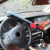 Противоугонный поворотный замок на руль автомобиля, автомобильные замки на руль, защитный замок, инструменты в стиле бейсбольной биты с ключами, аксессуары