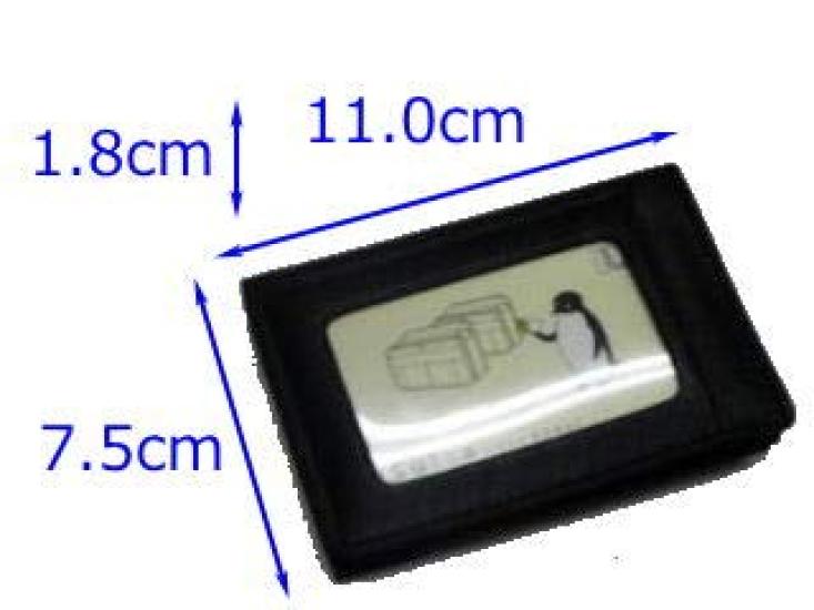 Craftsman Pass License Cowhide ID Comes with Inner Commuter Holder 650 [Leather Yanaka] 3-sided Case, Bifold, Driver's Case, Leather, Case, Belt,