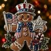 American 250th Anniversary Ornament Christmas American Christmas Ornament 1776-2026 Holiday Hanging Decor Hanging For Gift Wrap