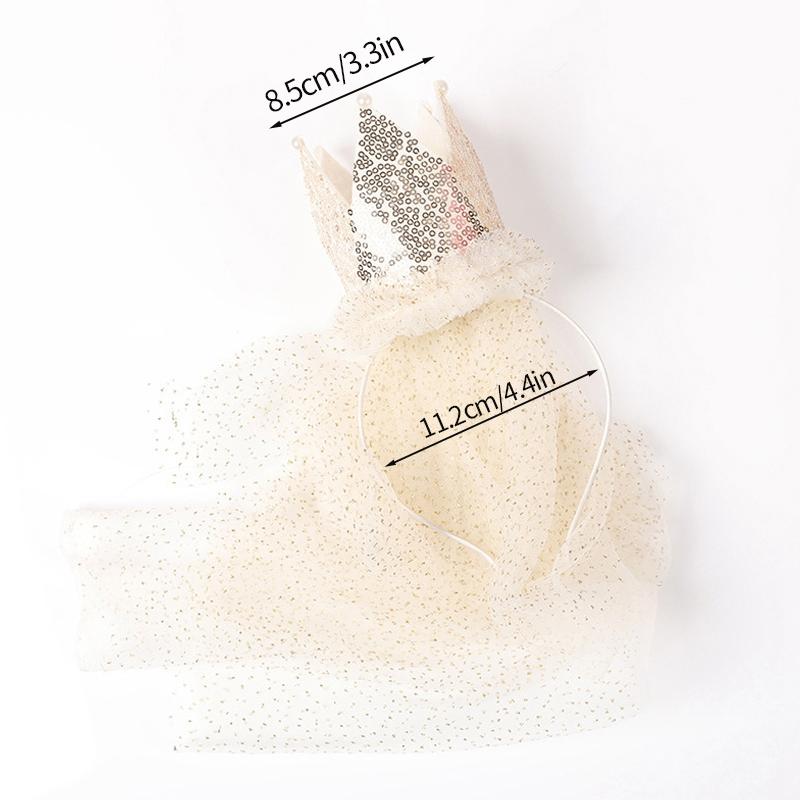 Новая шляпа на день рождения 1 2 3, шляпы для вечеринки Baby Shower для девочек, корона-повязка с кружевом, детские принадлежности для украшения на день рождения