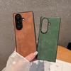 Флип-кейс из овчины для Samsung Z Fold7: Роскошный, Отводящий тепло, Безопасный для кожи, Защита от падений
