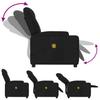 Electric Massage Chair Black Fabric
