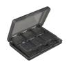 Вместимость 24 игры для 3DS, большой портативный кейс для хранения карт памяти, стилуса, игр и карт с играми для 3DS, вместимость, карты, ручки, карты, (черный)