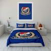 Blue Yokohama F-Marinos Bedding Set Bedding Duvet Cover Set Duvet Cover Pillowcases (1 * Duvet Cover 2 * Pillowcases, without duvet insert)