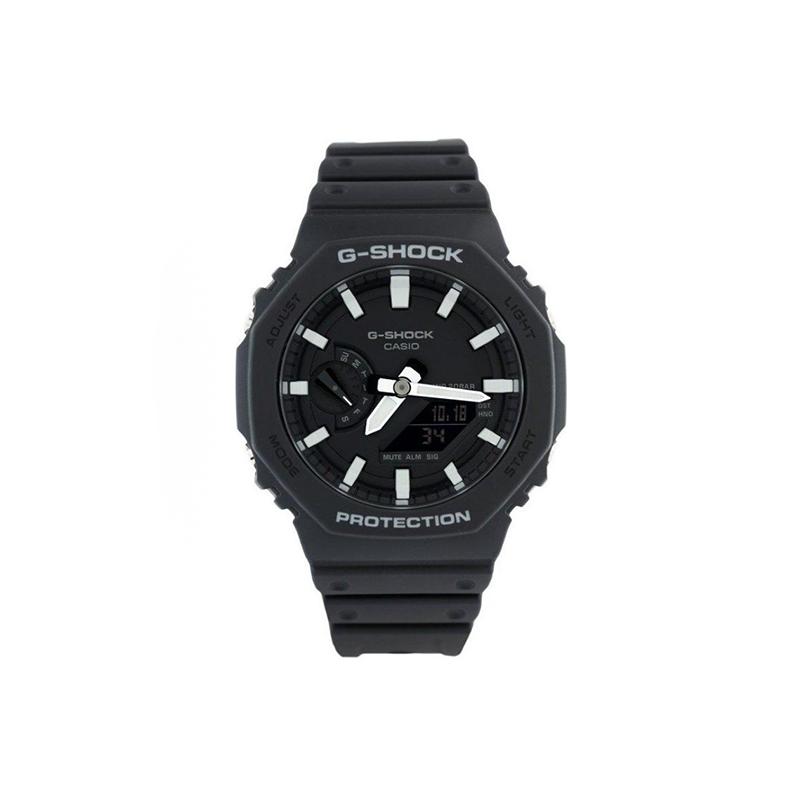 CASIO Customized watch modified series gray steel shadow trend modified waterproof luminous Quartz same style for men and wo GA-2100-1A