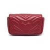 [Pre-Owned] GG Marmont Vintage Metal Logo Quilted Leather Mini Shoulder Bag - Excellent #1J88SHS